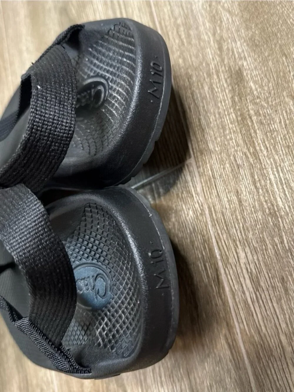 Chaco Bodhi Black Adjustable Strap Sandals Men's Size 10